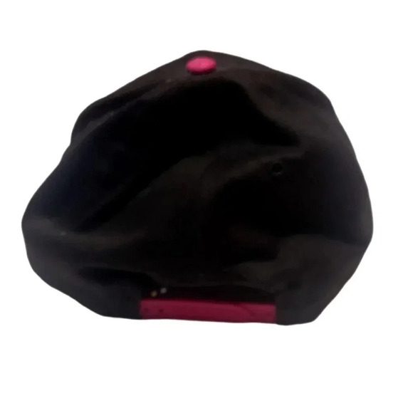 Vintage YO! MTV RAPS 9FIFTY Snapback blck pnk animal athletic casual print hat M